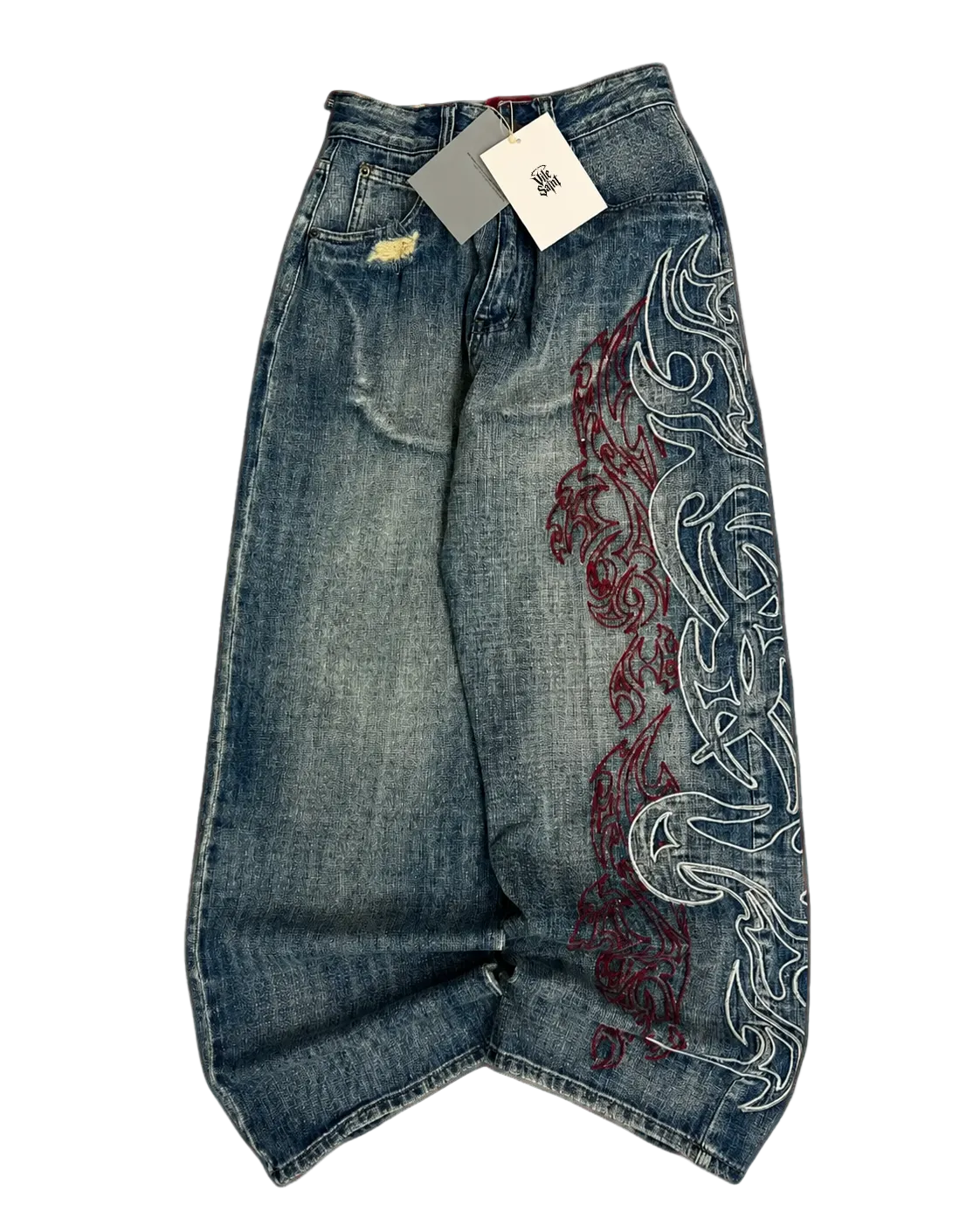 'ETCHED' JEANS