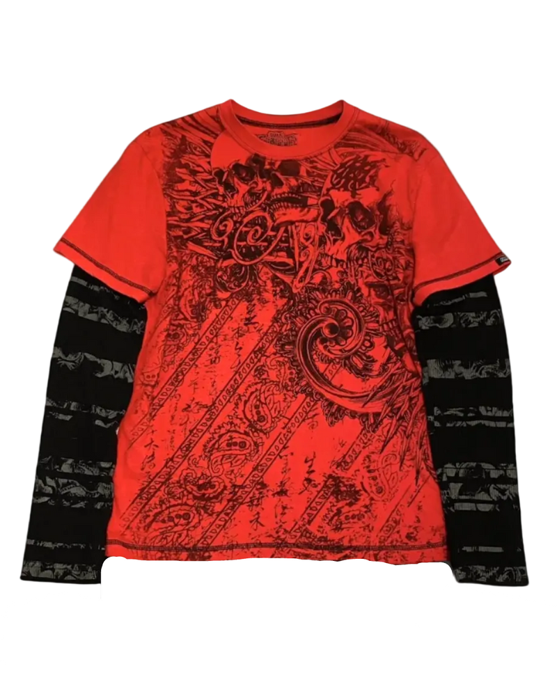 'DEAD RED' LONGSLEEVE