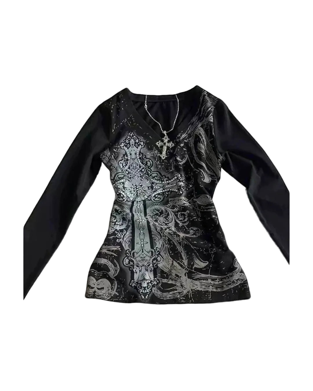 'CRUCIFIX' LONGSLEEVE