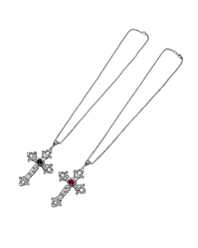 'RELIC CROSS' NECKLACE
