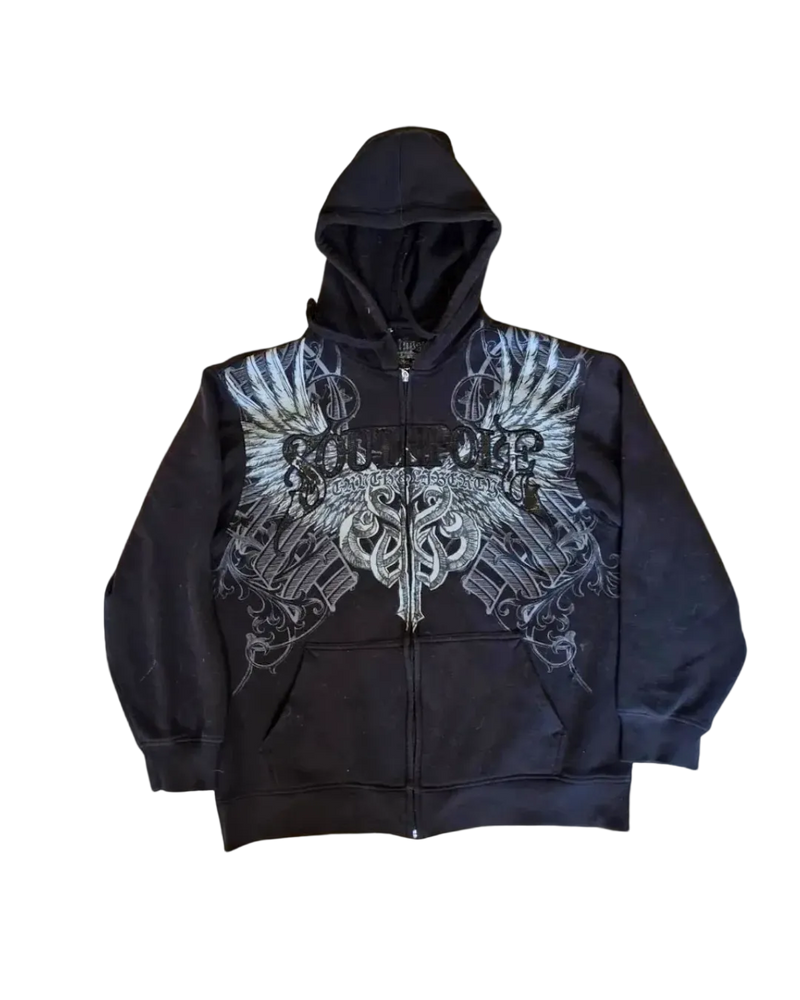 'WINGED' ZIPUP