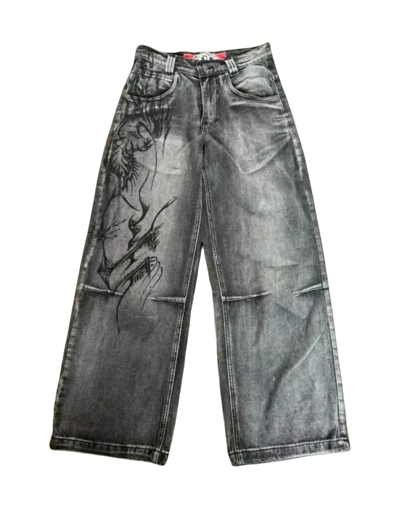 'FLAME WASHED' JEANS