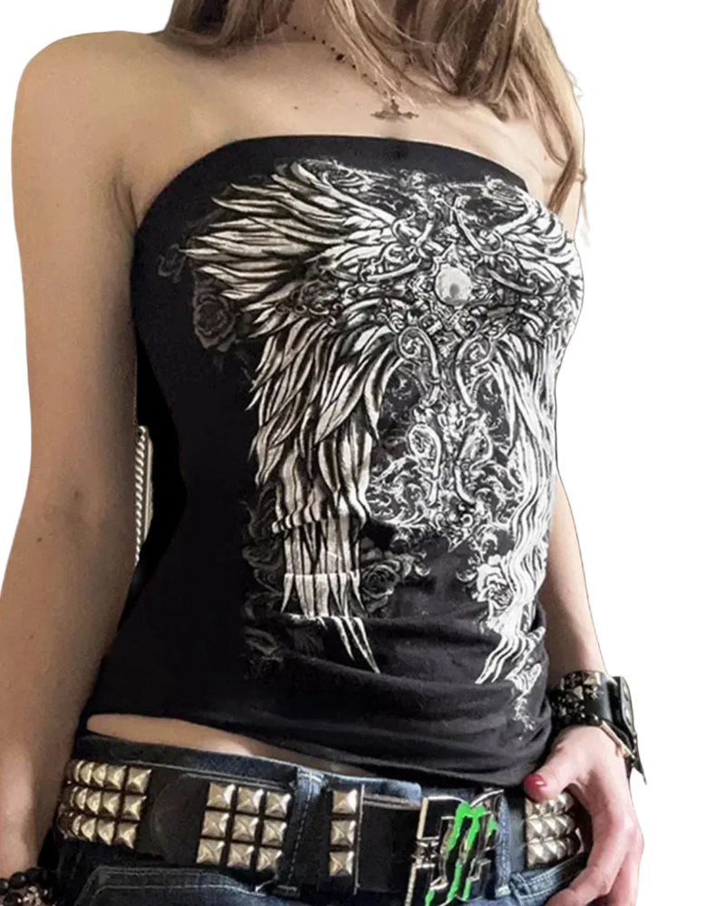 'DEATH WINGS' TUBE TOP