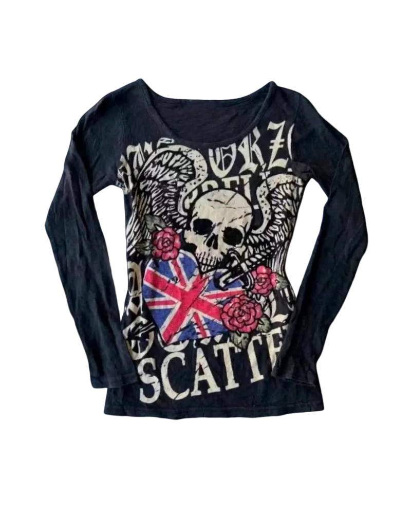 'SCATTERBONES' LONGSLEEVE