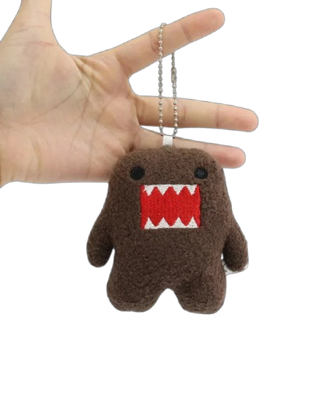 'PLUSH DOMO' KEYCHAIN