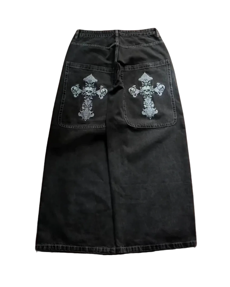 'GRAVE CROSS' JEANS