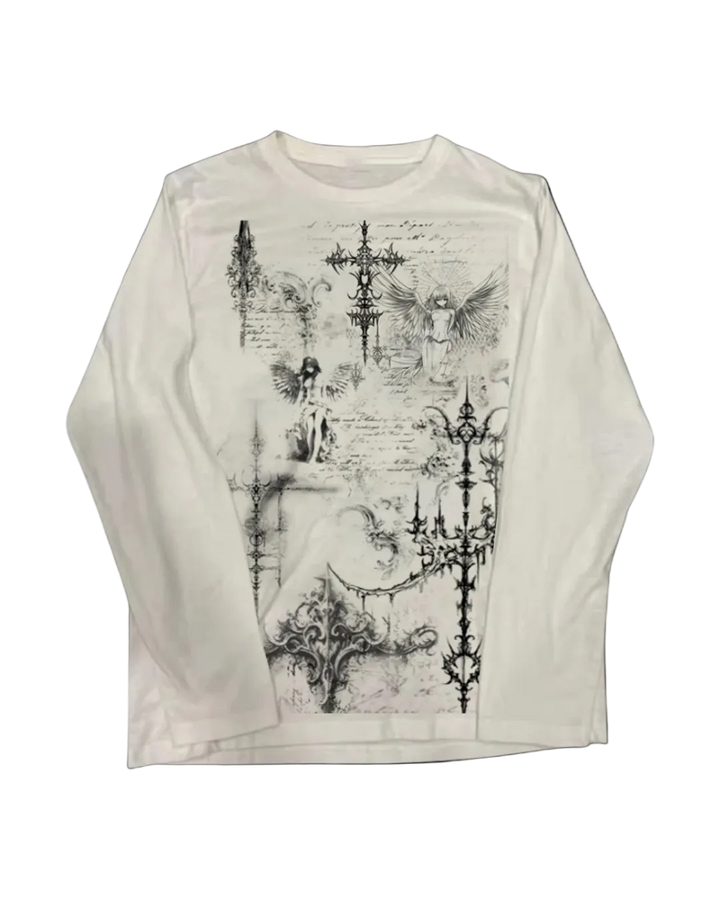 'SCRIPTED' LONGSLEEVE