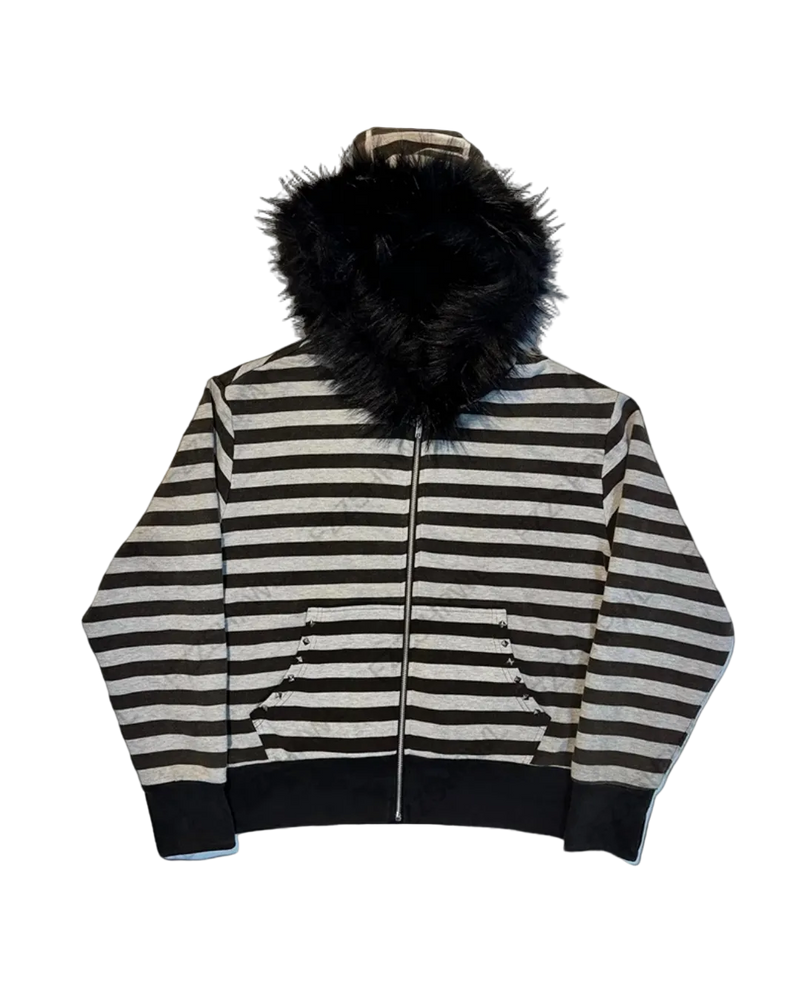 'INCOGNITO' FUR HOODIE