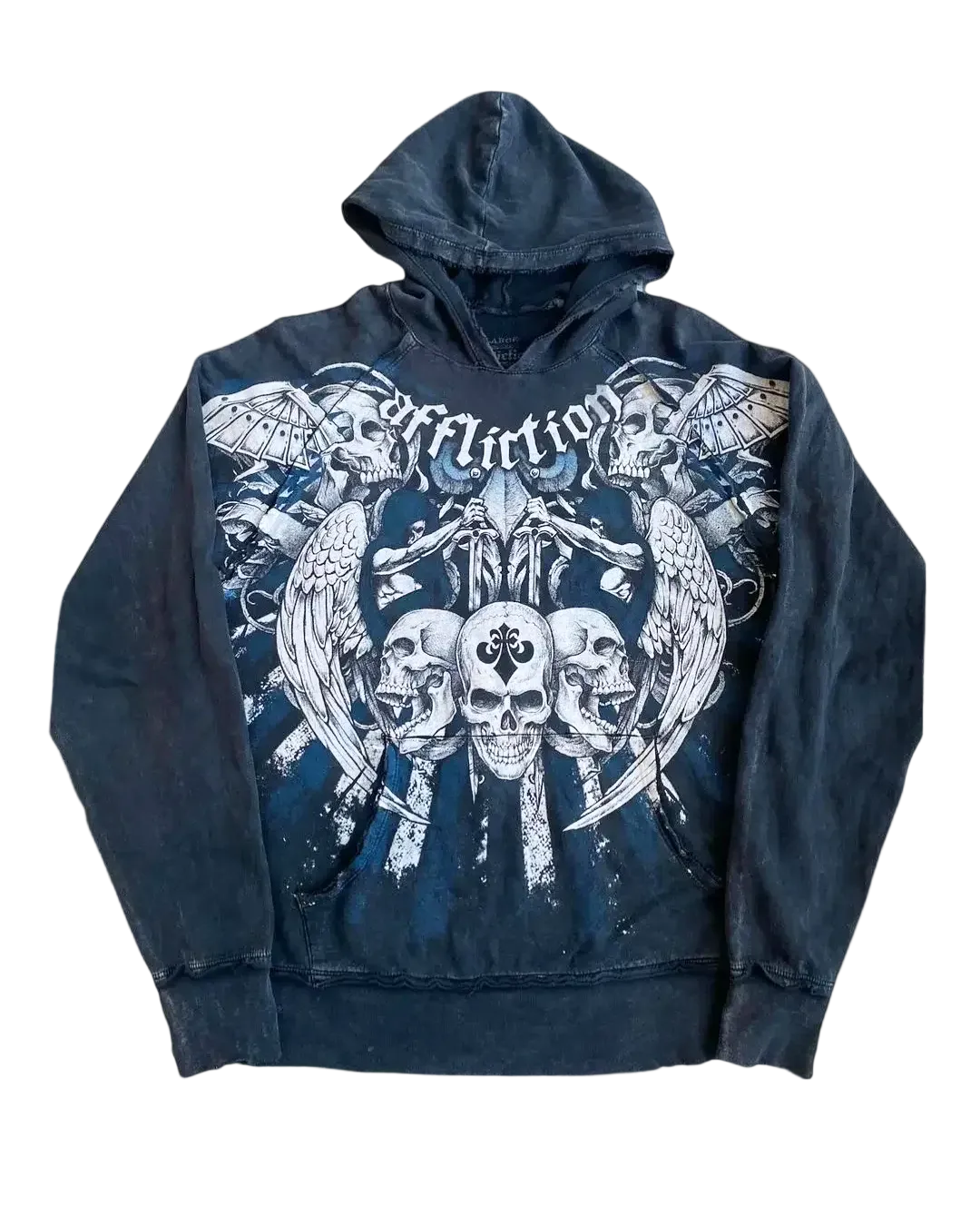 'TRIPLE SKULL' HOODIE