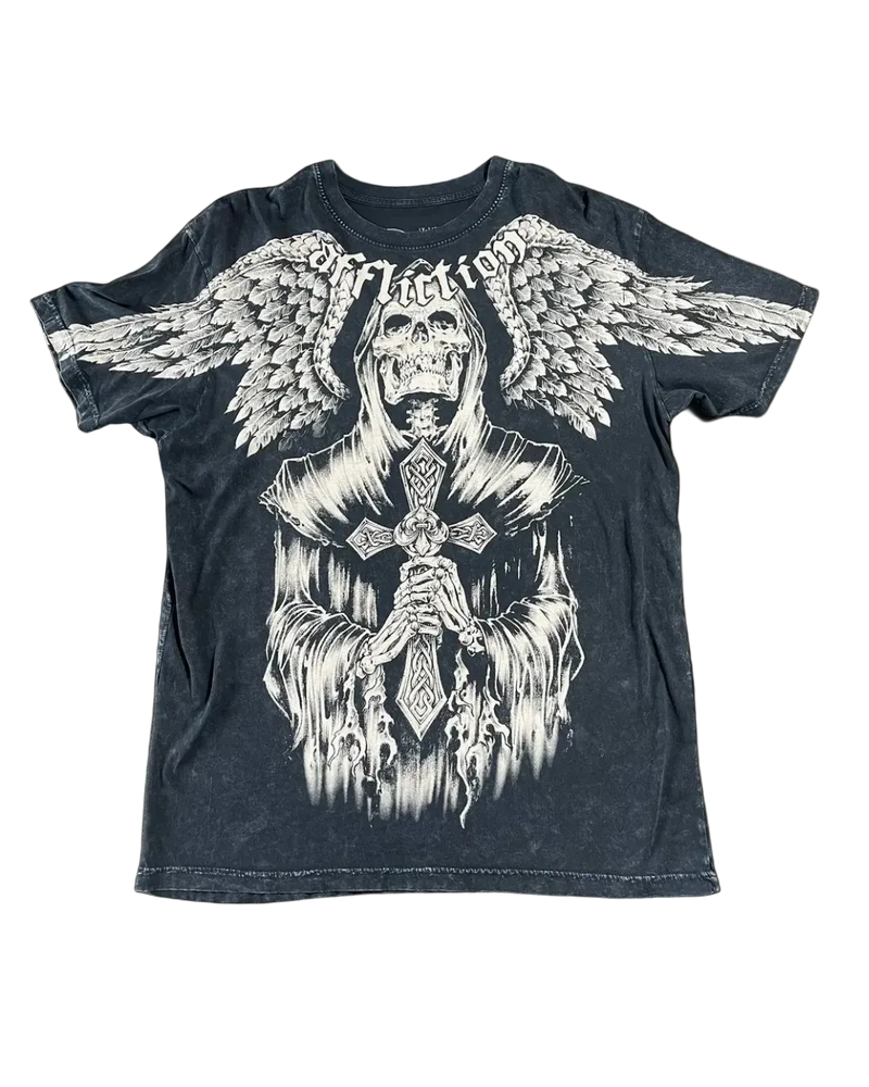 'WINGED REAPER' TEE