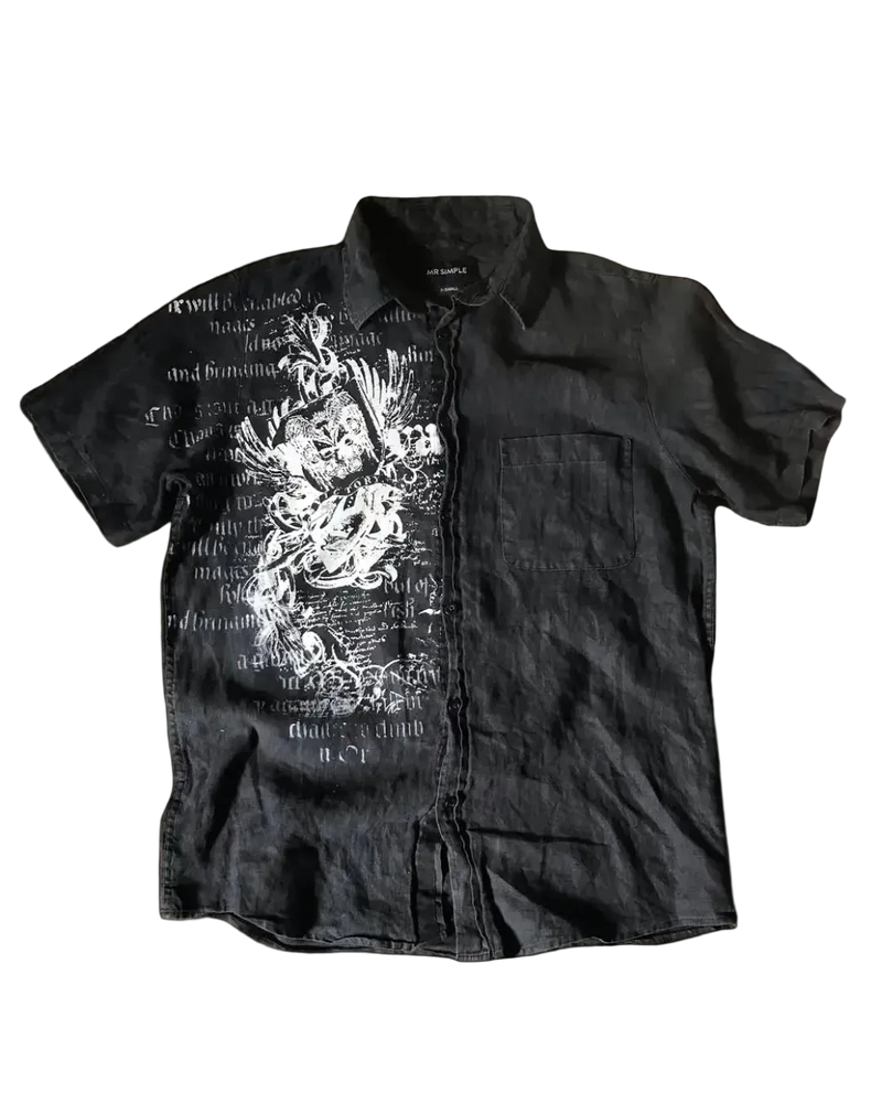 'VICTORY' BUTTON UP