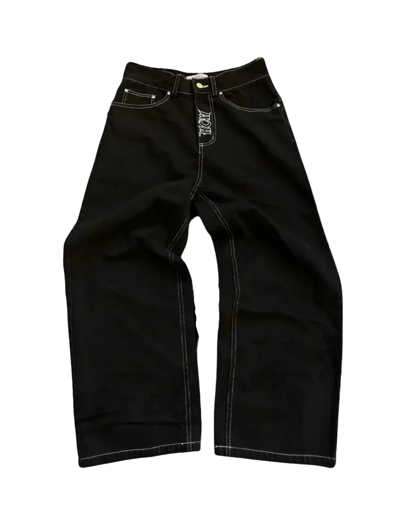 'SKELETAL' JEANS