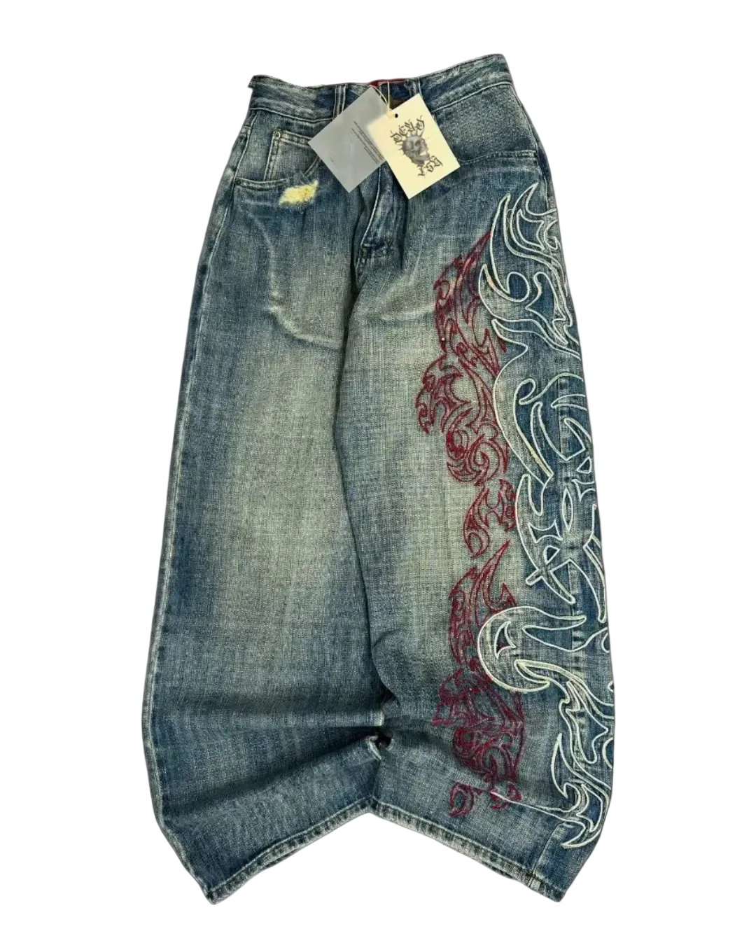 'ETCHED' JEANS